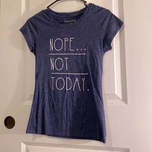 Navy Blue Short Sleeve Shirt